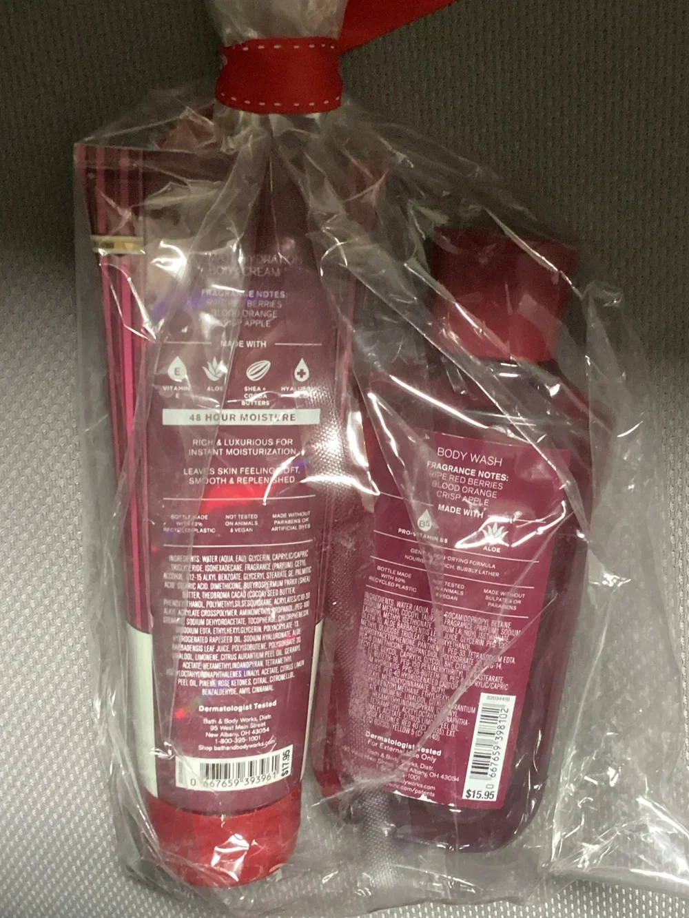 Bath & Body Works Bright Christmas Morning Body Wash & Lotion Gift Set - NWT